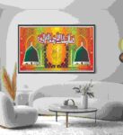 Islamic wall Art phototile for wall decoration/ wooden phototile