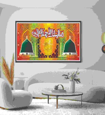 Islamic wall Art phototile for wall decoration/ wooden phototile