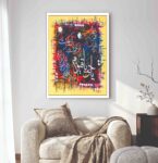 Islamic wall Art phototile for wall decoration/ wooden phototile