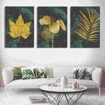 Set of 3 wall Art Phototiles for wall decoration/ wooden wall phototiles