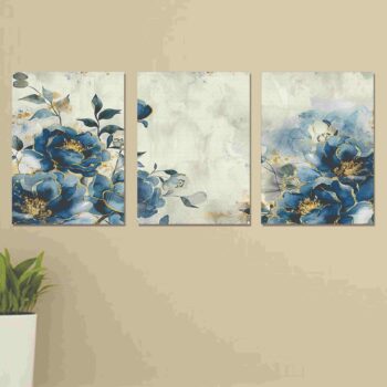 Set of 3 wall Art Phototiles for wall decoration/ wooden wall phototiles