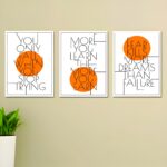 Set of 3 Motivational Theme phototiles for wall Decoration/ wooden phototiles (015)