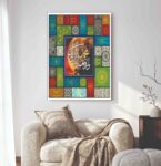 Islamic wall Art phototile for wall decoration/ wooden phototile