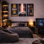 Set of 3 Premium Wall Art Photo Tiles – Modern Home Decor Sets
