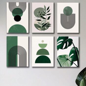 Set of 6 Premium Wall Art Photo Tiles